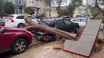 Storm generates rare tornado warning in San Francisco, part of San Mateo County