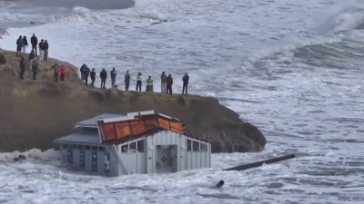 Santa Cruz Wharf collapse: Workers rescued, damage due to large swell