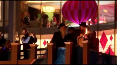 Watch: Shining a light on security during Hanukkah