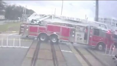 Brightline train crashes into fire truck in Delray Beach