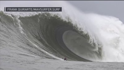 Santa Cruz man rides potential record wave