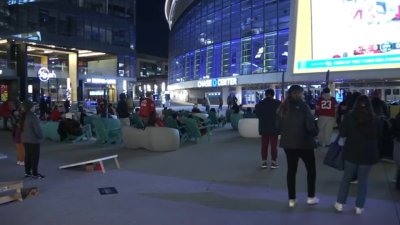 Hundreds head to Thrive City for 49ers watch party