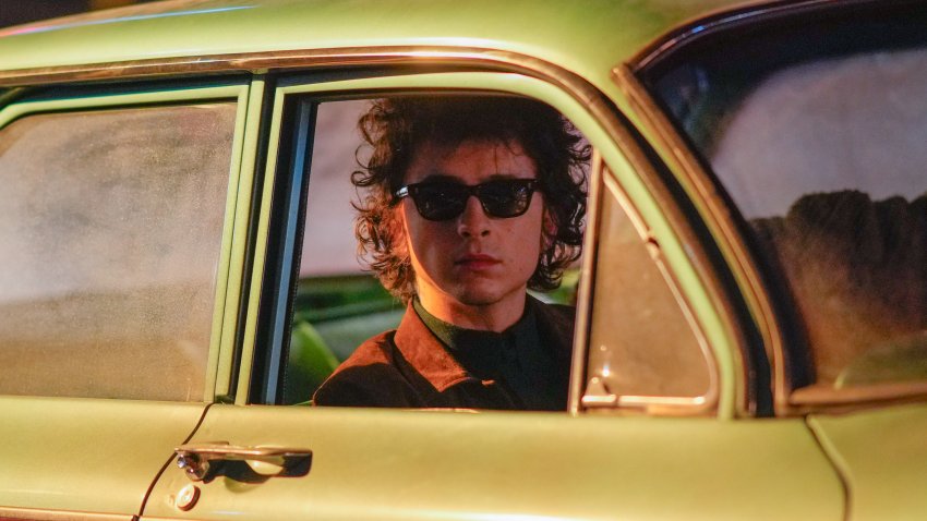 Timotheé Chalamet as Bob Dylan