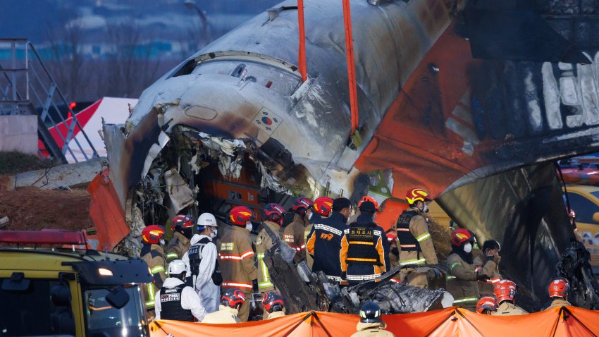 Debris from Jeju Air jet