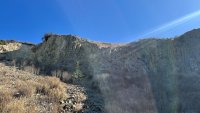 An extinct volcano is lying hidden in Carlsbad's Calavera Nature Preserve in north San Diego County. (NBC 7 San Diego)