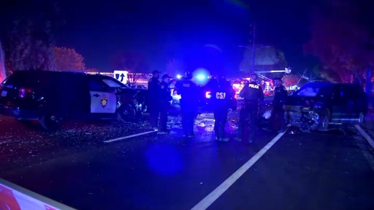 Suspected DUI driver slams into Pittsburg police vehicles at crash ...