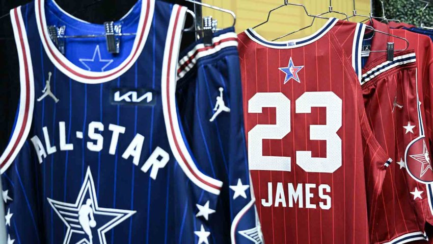 NBA All-Star jerseys