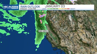 Jeff's Forecast: New Year's Day weather and how much rain Friday