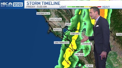 Forecast: Bay Area rain returns Friday