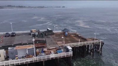 Damaged Santa Cruz wharf to reopen Saturday