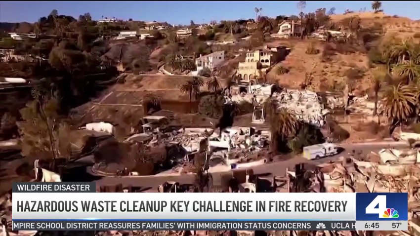 Wildfire cleanup crews face hazardous waste and toxic challenges