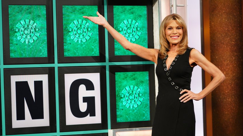 Vanna White on "Wheel of Fortune."