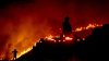 Firefighters battle to maintain the upper hand on huge fire north of Los Angeles