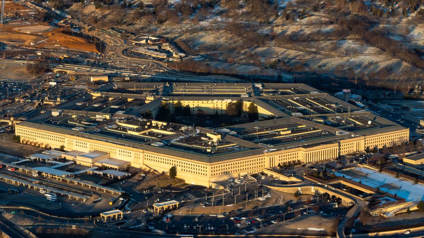 The Pentagon is seen from above