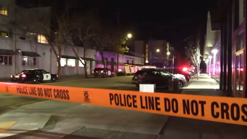 Authorities investigate a deadly shooting in Oakland.