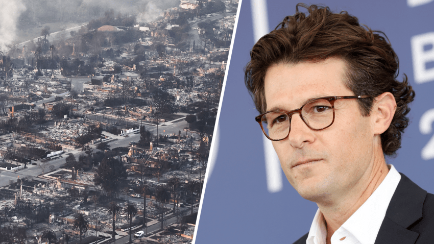 Palisades Fire aftermath and Jacob Soboroff.