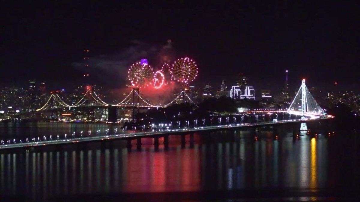 San Francisco rings in 2025 with annual fireworks extravaganza NBC