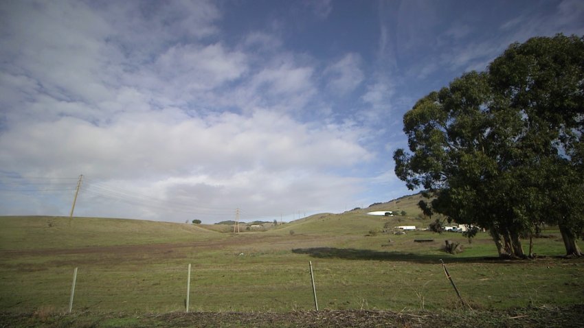 A 128-acre plot of land in Vallejo.