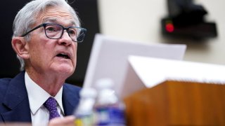 U.S. Federal Reserve Chair Jerome Powell testifies before a House Financial Services Committee hearing on “The Semiannual Monetary Policy Report to the Congress,” on Capitol Hill in Washington, D.C., U.S., February 12, 2025. 