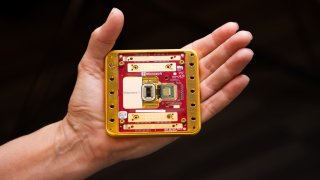Microsoft’s Majorana 1 chip contains eight topological quantum bits, or qubits.