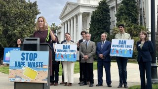 California bill would ban sale of disposable e-cigarettes NBC Bay Area California bill would ban sale of disposable e-cigarettes NBC Bay Area