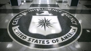 A seal inside the CIA headquarters in McLean, Virginia.