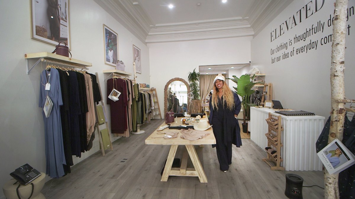 Oakland clothing designer threads hope for San Francisco's Union Square