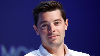 Brad Lightcap, Chief Operating Officer at OpenAI, attends a conference at the Cannes Lions International Festival of Creativity in Cannes, France, June 20, 2023.