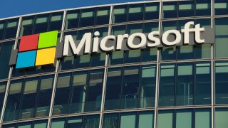 A view of the Microsoft headquarters in Issy-les-Moulineaux, a suburb southwest of Paris, France, on Jan. 13, 2025.