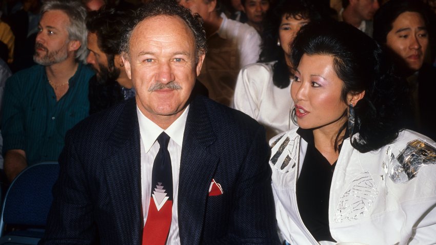 Actor Gene Hackman and wife Betsy Arakawa