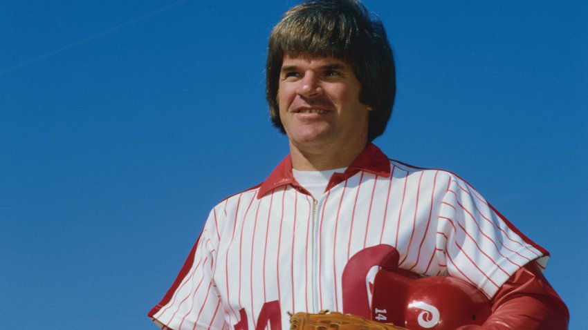 FILE - Portrait of Pete Rose