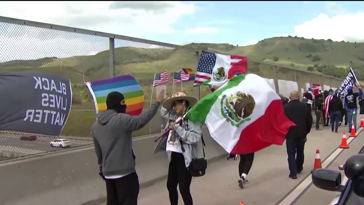 Group protests after Swastika flag found flying from Morgan Hill ...