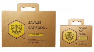 A recall was issued for Savage Cat Food after two felines contracted bird flu.
