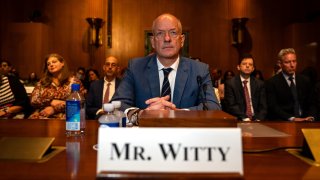 UnitedHealth CEO Andrew Witty testifies before the Senate Finance Committee on Capitol Hill in Washington, May 1, 2024.