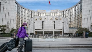 The People’s Bank of China (PBOC) building in Beijing, China, on Thursday, Dec. 15, 2022.Β