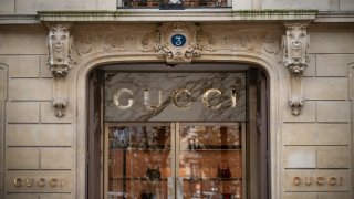 A Gucci luxury boutique in Paris, France, on Tuesday, Oct. 22, 2024. 
