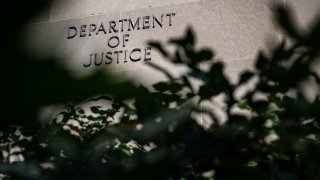 Department of Justice Headquarters in Washington, D.C. on April 18, 2022.
