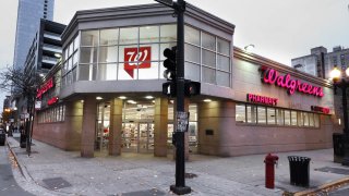 The Walgreens store at Dearborn and Division streets in Chicago, on Nov. 28, 2024.