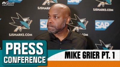 Grier discusses growth of Sharks, foundation built this season in San Jose