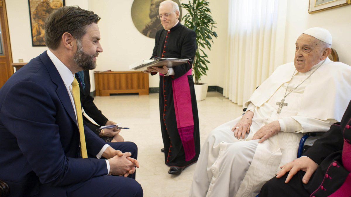 JD Vance meets Pope Francis on Easter Sunday NBC Bay Area