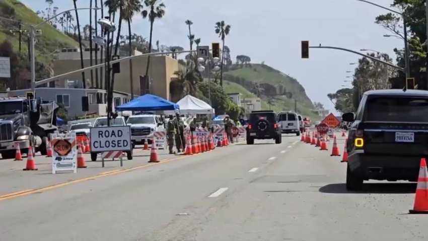 A view of PCH in Malibu.