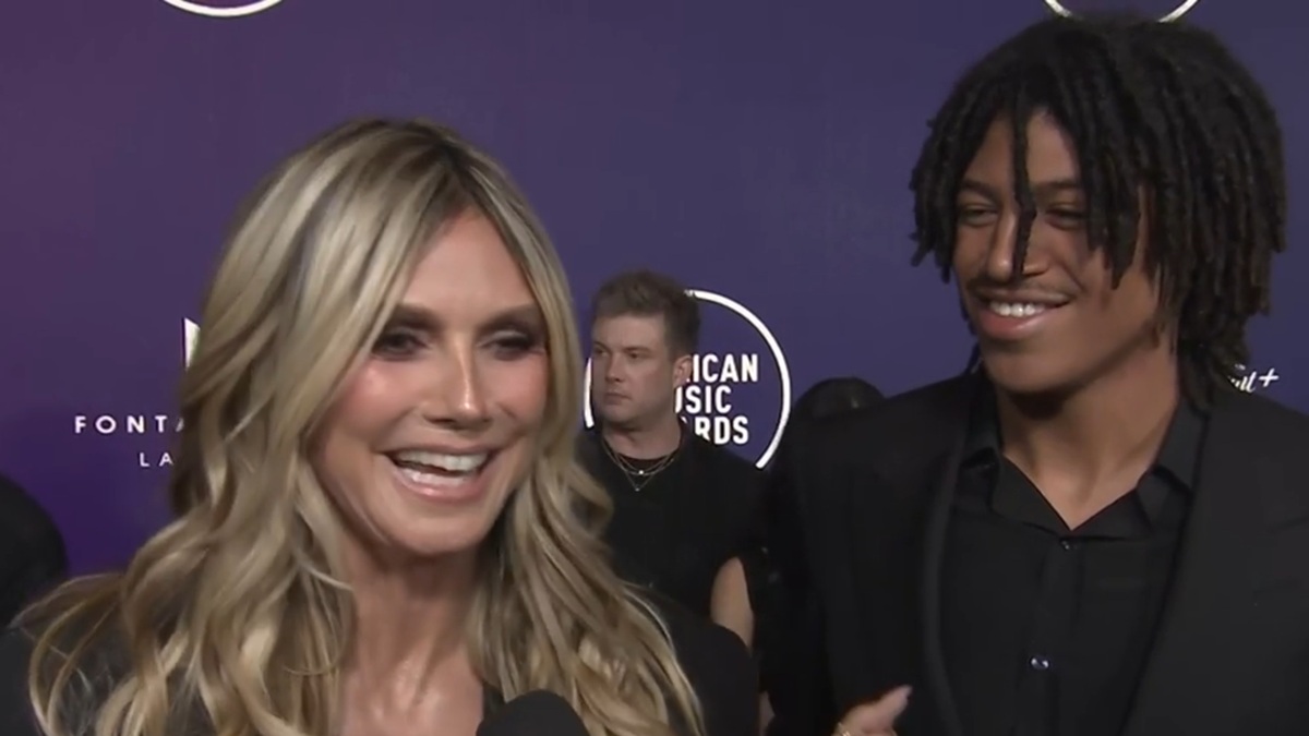 Heidi Klum and Seal’s son Henry makes rare AMAs appearance NBC Bay Area