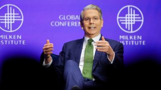 U.S. Treasury Secretary Scott Bessent speaks at the Milken Institute Global Conference 2025 in Beverly Hills, California, U.S., May 5, 2025.