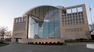 The US Institute of Peace (USIP) in Washington, DC, US, on Monday, March 17, 2025.