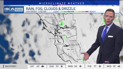 Jeff's Forecast: Updated shower chance and how much warmer Sunday