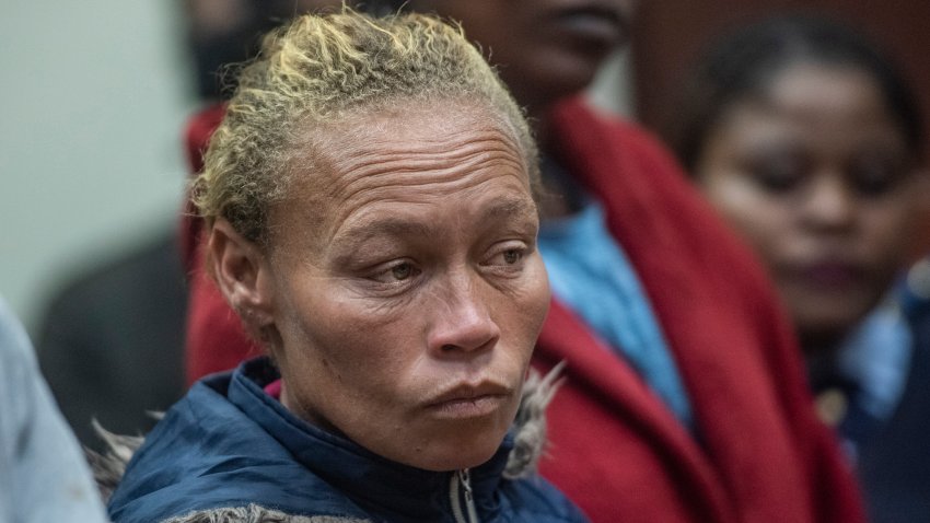 FILE – Kelly Smith, the mother of missing Joshlin Smith, appears in court in Vredenburg, South Africa, Thursday, March 7, 2024.