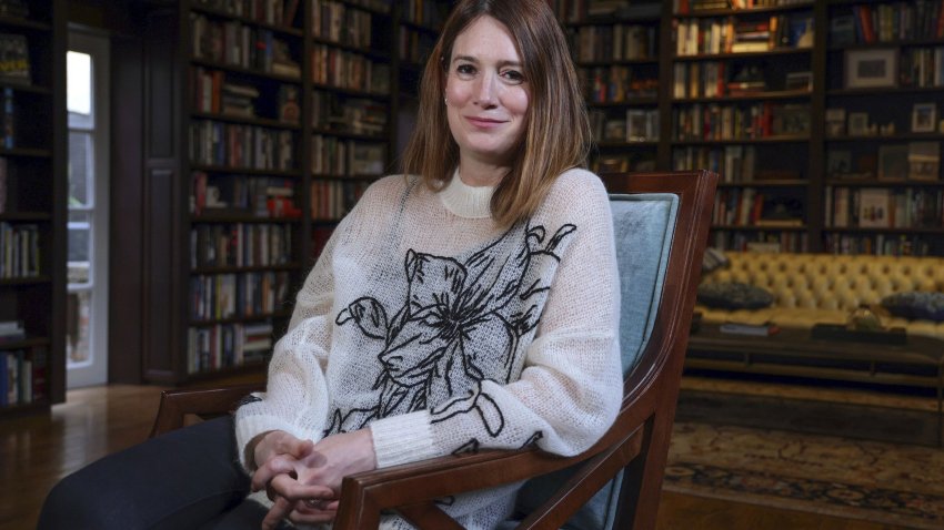 Gillian Flynn, the author of “Gone Girl” and other books, at home in Chicago on March 6, 2023.