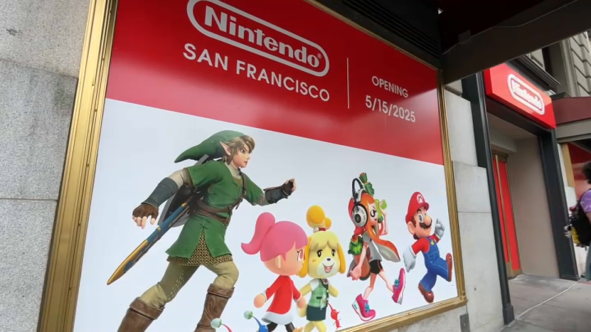 Nintendo opens store in San Francisco's Union Square