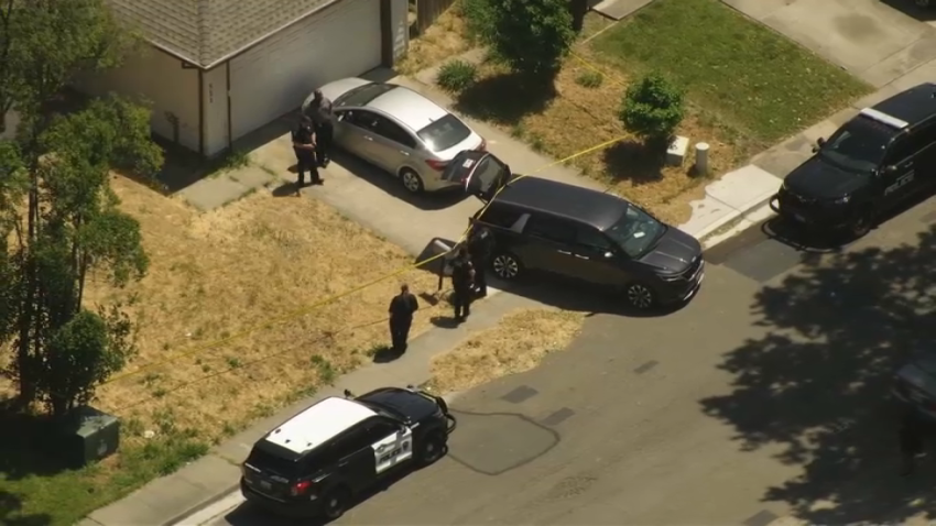 Police activity at a home in Suisun City.