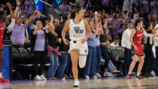 Golden State Valkyries guard Veronica Burton.